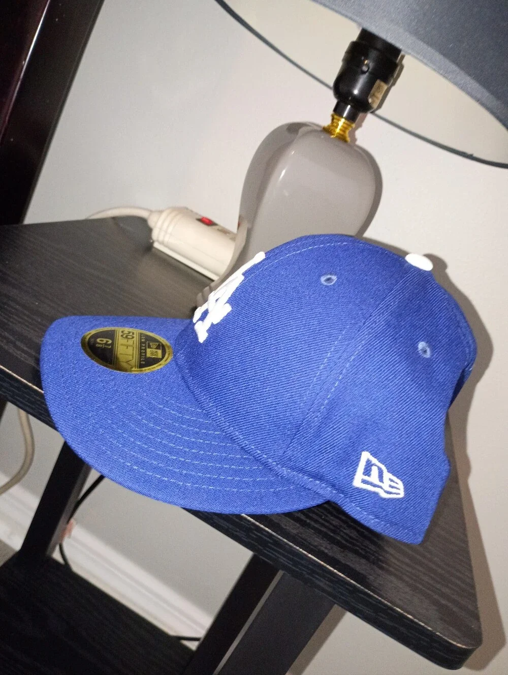 Los Angeles Kids' Royal Blue Baseball Cap with White LA Logo